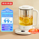 京東京造養(yǎng)生壺 316L母嬰級不銹鋼1.5L燒水壺 大加熱功率煮茶器熱水壺 24小時預(yù)約安全防干燒年貨送禮