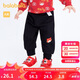 巴拉巴拉寶寶褲子男童長(cháng)褲兒童休閑褲春秋運動(dòng)褲拜年服潮酷萌趣