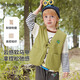 MQDMINI童裝男童馬甲春秋兒童戶外登山馬甲露營(yíng)背心時(shí)髦寶寶秋裝徒步拾遺