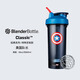 Blender Bottle 蛋白粉搖搖杯運動(dòng)水杯 大容量塑料杯帶刻度健身便攜攪拌男士女生 【漫威】tritan美國隊長(cháng)800ml