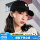 MLB棒球帽子夏季【女明星虞書欣同款】鴨舌帽軟頂帽3ACP7701N-50BKS