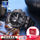 卡西歐（CASIO）G-SHOCK大泥王三重感應(yīng)六局太陽能男表戶外運(yùn)動GWG-1000 GWR-B1000-1APR 大空霸