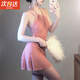 JIOESC泳衣女2025年新款連體純欲遮肉顯瘦連體式掛脖溫泉海灘比基尼泳裝 粉紅色 均碼 【80-120斤】