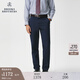 布克兄弟（BrooksBrothers）男士25早秋新款按扣刺繡logo休閑長褲 4004-藏青色 31 31/32