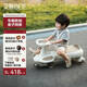 貝易（BEIE）皇室扭扭車  嬰兒童車1-3歲搖搖車防側(cè)翻音樂款寶寶禮物 卡其色