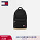 TOMMY JEANS【七夕禮物】Tommy25秋冬男裝校園風(fēng)刺繡大容量書包雙肩包13356 黑色BDS 均碼