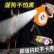 狗狗牽引繩器自動(dòng)伸縮鏈子金毛泰迪大中小型犬外出遛狗繩寵物用品 藍(lán)色 遛狗更安全【帶燈升級(jí)款】：5米