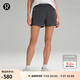 lululemon丨Luxtreme? 女士松緊腰修身款中腰短褲 LW7CP8S 石墨灰 S /6