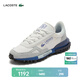 LACOSTE【王一博同款】法國鱷魚男鞋25春夏新款男式皮革運(yùn)動(dòng)鞋|49SMA0002 1T3/白色/淺藍(lán)色 43 9
