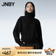 江南布衣（JNBY）秋冬高領毛衣女針織衫含羊絨簡約純色上衣經(jīng)典內(nèi)搭 001/本黑 L