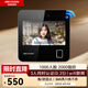 HIKVISION?？低暱记跈C(jī) 人臉+指紋識別打卡機(jī)員工辦公簽到WiFi版打卡考勤機(jī) A12 Plus
