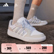 adidas ENTRAP美式校園風(fēng)運動(dòng)板鞋男女少年感復古籃球鞋阿迪達斯 白色/淺藍/灰色   41