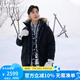 LAFUMA樂飛葉羽絨服男 冬季防水保暖600蓬鵝絨機(jī)能派克服 LMJU3DH66 黑色BK M (48) 175/96A