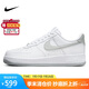 耐克NIKE緩震板鞋男空軍一號 AIR FORCE 1運動鞋 FJ4146-100白灰41