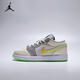 耐克（NIKE）【滔搏運動(dòng)】 AIR JORDAN 1 LOW SS (GS)AJ1 籃球鞋 HQ2030-001 38.5