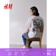 H&M【紅辣椒樂隊(duì)】男裝女裝T恤25秋季新款印花寬松美式短袖0972640 白色/Red Hot Chili Peppers M 175/100