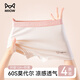 貓人（MiiOW）兒童內褲女童莫代爾10A抗菌益生菌透氣煥新中大童發(fā)育期平角短褲 本白+淺黃+淺粉+淺紫【4條裝】 160 (4XL) 【建議體重80-100斤】