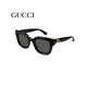 古馳（GUCCI）古馳女士方形太陽(yáng)眼鏡黑色GG1828S 遮陽(yáng) 防曬 情人節送禮