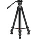 偉峰WF727A攝像機三腳架1.8米專(zhuān)業(yè)液壓阻尼云臺便攜攝影三角架支架 WF-727A