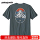 Patagonia巴塔哥尼亞男士環(huán)保面料T恤 Chouinard Crest 37770 NUVG  M