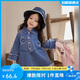 LUSON陳大豬小O寶牛仔連衣裙女時(shí)髦洋氣2025春秋新款嬰兒休閑裙子