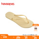 havaianas哈唯納Slim女士夏季夾腳人字拖外穿平底沙灘涼拖鞋親子 9256-奶油白 37-38 巴西碼