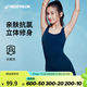 迪卡儂（DECATHLON）連體泳衣女連體裙保守大碼溫泉度假游泳衣泳裝女大碼泳衣NABWW 藏青藍(lán)色new S /38