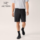 ARC'TERYX始祖鳥(niǎo) KRAGG COTTON SHORT 男子 休閑短褲 BLACK/黑色 36