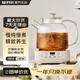 WIFER好夫人養(yǎng)生壺全玻璃燒水壺小型電熱水壺辦公室家用全自動大容量多功能一體燉煮壺|花茶壺 【500W功率】智能預(yù)約+240分鐘恒溫 1.2L