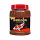 德瑞水族魚(yú)食錦鯉魚(yú)飼料金魚(yú)專(zhuān)用飼料草金魚(yú)鯉魚(yú)通用魚(yú)糧小顆粒錦鯉飼料 小粒 2毫米 1.2kg