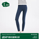 松山棉店高彈無痕裸感打底褲女可外穿休閑運(yùn)動(dòng)瑜伽褲藍(lán)色均碼