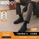 愛(ài)步（ECCO）正裝鞋 增高牛皮休閑皮鞋男 雅仕男鞋系列207124 黑色42