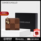 CAHOE KULLO官方牛皮錢包女短款2025新款手拿包女士卡包多功能零錢包錢夾 焦糖棕啡-CK生日禮物送女友