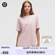 lululemon丨Relaxed-Fit 女士寬松剪裁船型領(lǐng)口 T 恤 LW3IDWS 朦朧粉 M /8