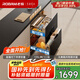 老板（Robam）奶瓶消毒柜家用嵌入式消毒碗柜烘干一體機雙門三抽105L二星級無臭氧純物理殺菌國家補貼XB710A