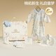 全棉時(shí)代嬰兒禮盒新生兒見(jiàn)面禮寶寶周歲滿(mǎn)月禮出生禮物初生裝 6件66碼