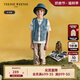 Teenie Weenie Kids小熊童裝25夏新款男童休閑牛仔馬甲無(wú)袖外套 藍(lán)色 130 cm