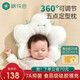棉花會嬰兒枕定型枕新生兒0-1歲糾正頭型防偏頭抑菌防螨-綺夢綠