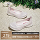 斯凱奇（Skechers）女鞋夏季淺口單鞋舒適平底一腳蹬懶人鞋透氣輕便休閑鞋104199