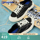 FILA FUSION斐樂女鞋帆布鞋女 低幫板鞋POP輕質(zhì)帆布鞋休閑運(yùn)動(dòng)鞋女 黑-BK 38