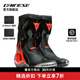 DAINESE/丹尼斯 TORQUE 扭矩3摩托車騎行靴男賽道機(jī)車競(jìng)速賽車鞋公路外靴 628/黑-熒光紅(男款) 42