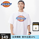 dickiesT恤男 純棉印花休閑百搭經典款短袖 情侶同款DK011539 白色 M