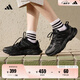 adidas李現(xiàn)同款CLIMACOOL VENTANIA環(huán)流清風鞋跑鞋緩震阿迪達斯   黑色/亮金屬鐵灰/深灰   42