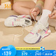 361°運動鞋女浩瀚春夏季百搭透氣厚底休閑老爹鞋子女682236705F-6