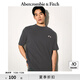 ABERCROMBIE & FITCH男裝女裝情侶裝25夏新款小麋鹿美式寬松圓領(lǐng)短袖T恤KI124-5187 深灰色 M (180/100A)