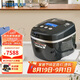 虎牌（TIGER） 壓力IH智能多功能壓力電飯煲 日本原裝進口高端系列4-5人份 黑色 5L JPC-G18C-KM