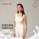 愛(ài)慕保暖背心女士24AW牛奶隨心V領(lǐng)背心牛奶纖維 皓月白1H0 L