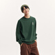 森馬（Semir）森柔棉|梅花系列衛衣男重磅圓領(lǐng)上衣情侶秋裝插肩袖101524116216