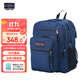 JANSPORT杰斯伯雙肩包電腦包男背包書(shū)包女大學(xué)生包 47JK003 深藍色