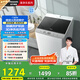松下（Panasonic）【吳磊推薦】波輪洗衣機全自動10公斤大容量 抗菌除螨柔洗桶洗凈 內(nèi)衣洗衣機國家補貼XQB100-T1721